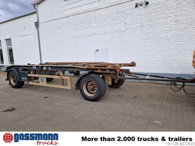 Afzetcontainer-aanhangwagen HKM G18 EL 5,0 Abrollanhänger