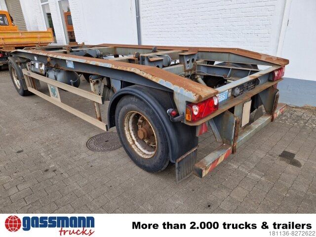 Afzetcontainer-aanhangwagen HKM G18 EL 5,0 Abrollanhänger