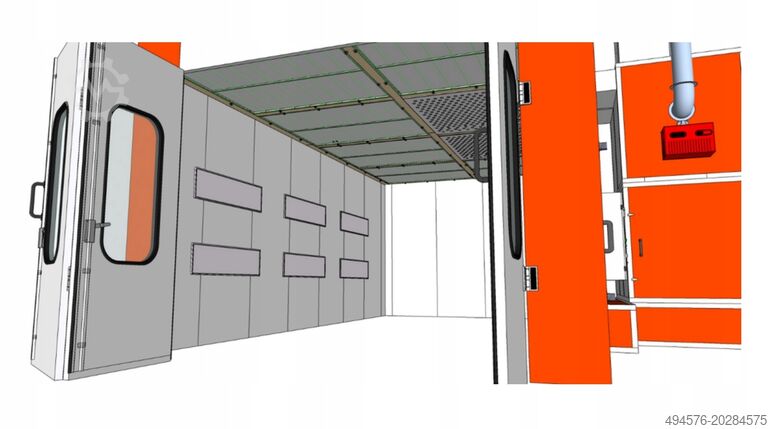 Cabine de peinture Modèle Basic PLUS 7x4 Kabina lakiernicza Basic PLUS 7x4
