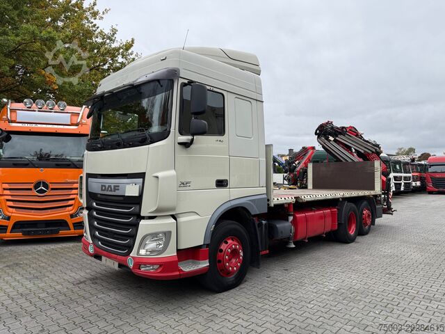 Autokran Daf XF440 6X2 Fassi 235 mit Jib bis 24.50 Meter