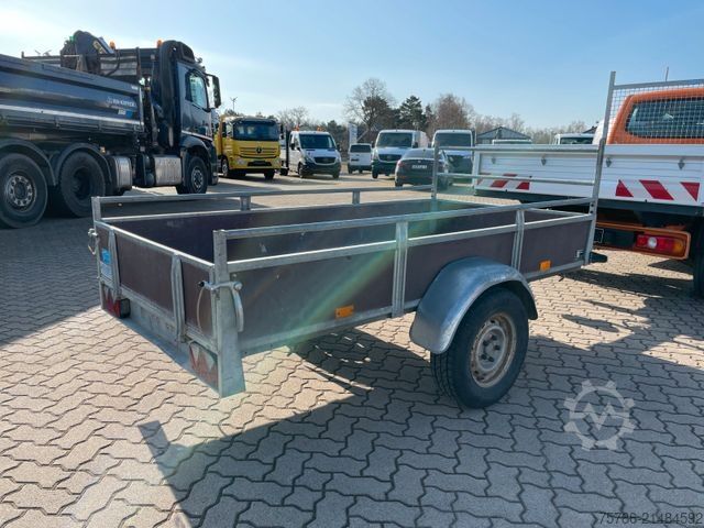 Åben trailer SARIS H / GGW 750kg/ NL 500kg