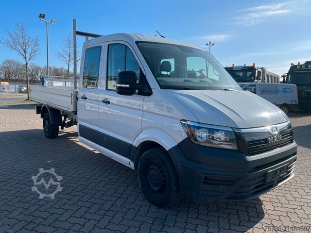 Pick-up varevogn MAN TGE 3.140 L3 Doka/ HA/ 7 Sitze/ Standhzg./ AHK