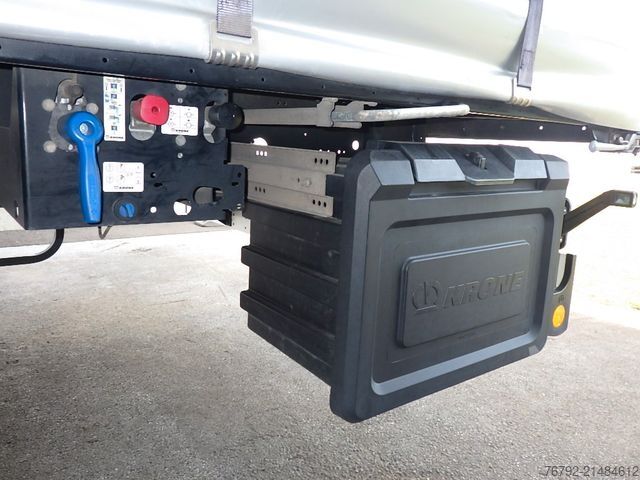 Åben sættevogn KRONE SDP 27 Tautliner/Edscha/Lift/Pal-Ka./LASI Geträn