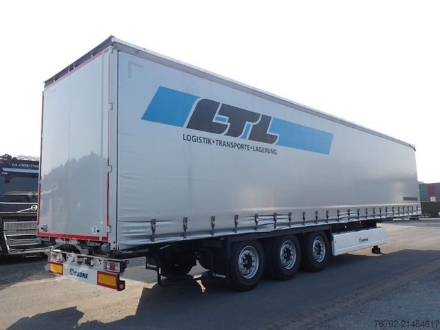 Åben sættevogn med presenning KRONE SDP 27 Tautliner/Edscha/Lift/Pal-Ka./LASI Geträn