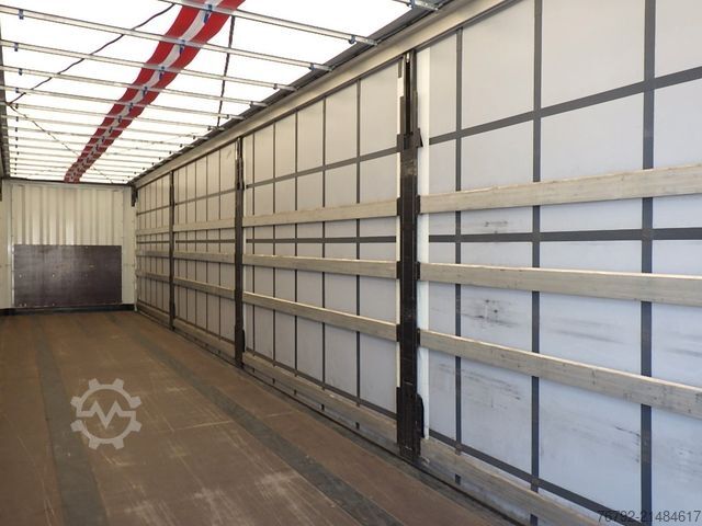 Åben sættevogn med presenning KRONE SDP 27 Tautliner/Edscha/Lift/Pal-Ka./LASI Geträn