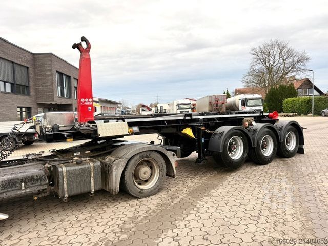 Växelflakssläp  Wiese SA 3 - 36 AK 30 Abrollkipper Hakenlift