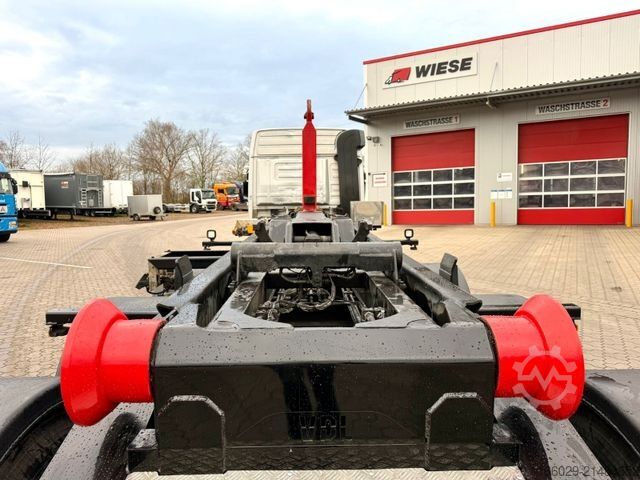 Växelflakssläp  Wiese SA 3 - 36 AK 30 Abrollkipper Hakenlift