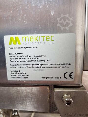 Sistema de inspeção por raios X Mekitec Meki D4