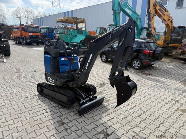 Minigraafmachine Eurocomach ES12ZT Minibagger Motorschaden