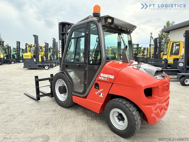 Terrængående gaffeltruck Manitou MSI30 / DIESEL / DUPLEX 3350 / CABIN