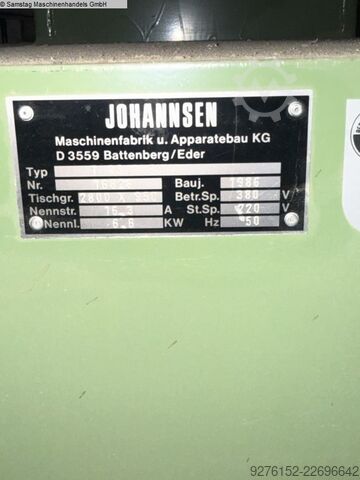 Langbandschleifmaschine JOHANNSEN T85