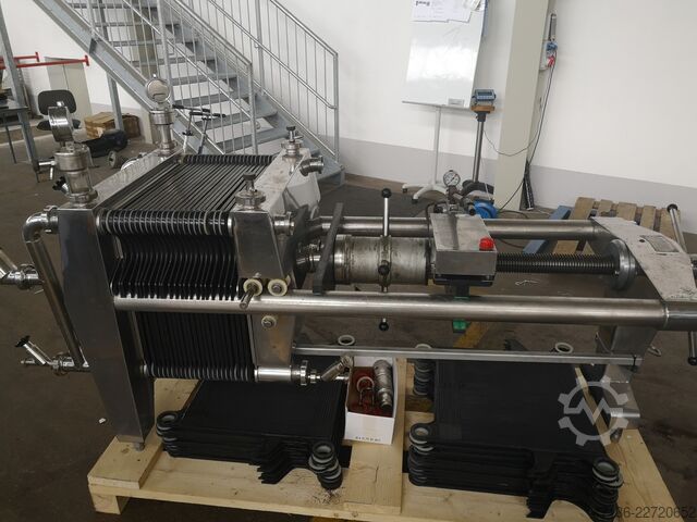 Seitz Orion 600x600-as lemezes szűrő, 80 lemezes állvánnyal Seitz Orion Orion 60 A80