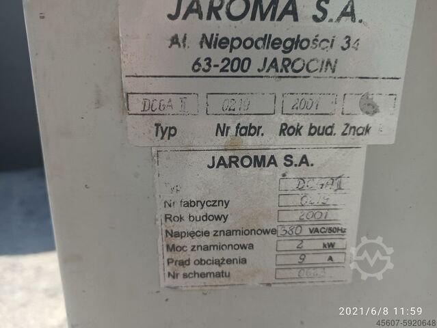 Okleiniarka krzywoliniowa JAROMA DCGA II Okleiniarka krzywoliniowa JAROMA DCGA II Okleiniarka krzywoliniowa JAROMA DCGA II