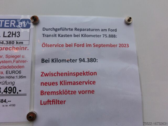 Kola sa kutijama Ford Transit Trend Kasten L2H3 - Klima, Navi