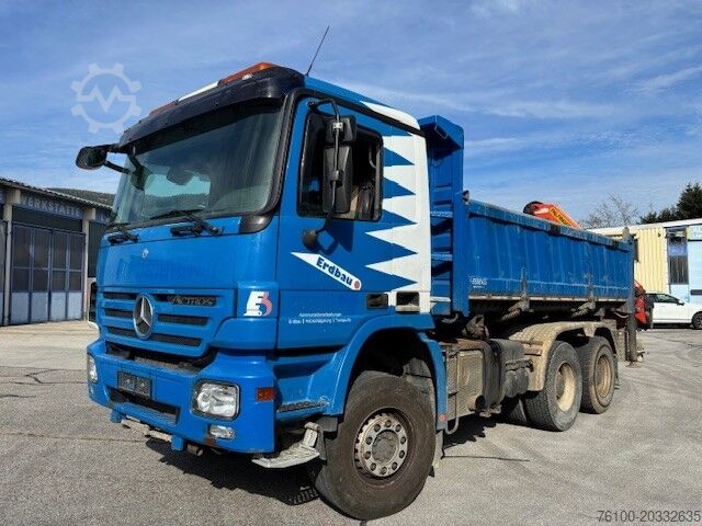 Kipper LKW Mercedes-Benz Actros 3344 Kipper+PK 18002 abnehmbar