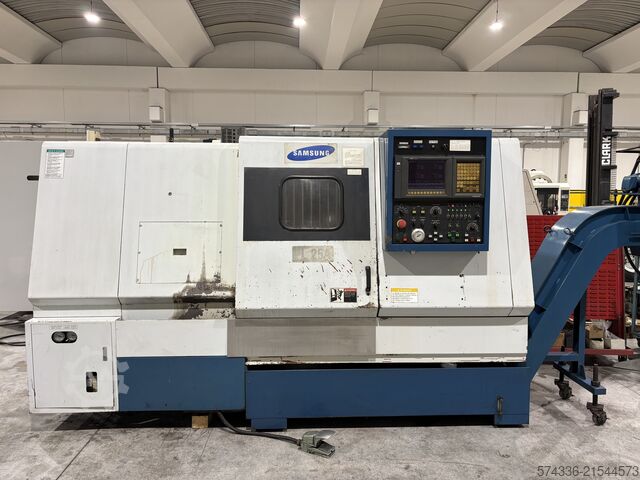 CNC turning and milling center Samsung PL - 25