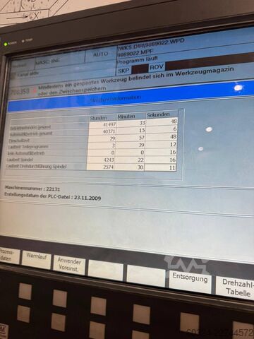 CNC - Centro de Usinagem - Horizontal STARRAG HECKERT HEC 1250 Athletic
