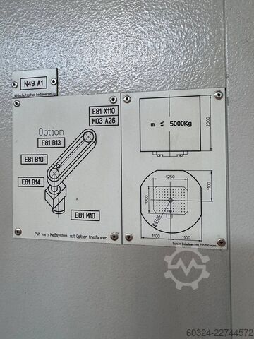 CNC - Centro de Usinagem - Horizontal STARRAG HECKERT HEC 1250 Athletic