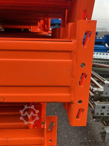 Almacén de gran altura 42 lfm Palettenregal Schäfer Palflex