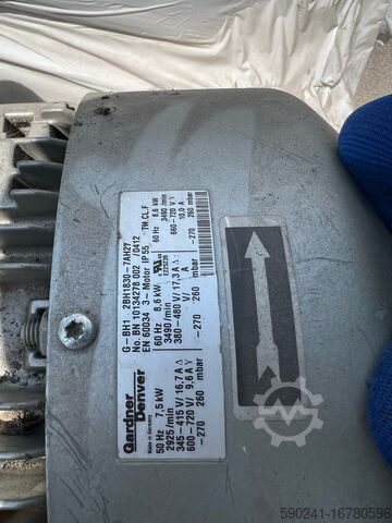 Motor de vid Gardner Denver G-BH1 2BH1830-7AH27