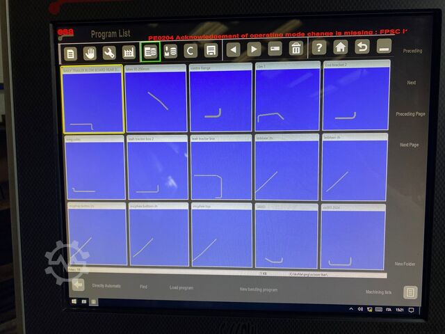 Press brake Baykal 320ton x 4metre