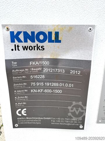 Sistem de răcire/Knoll KF600-1500 KNOLL KF 600 / 1500