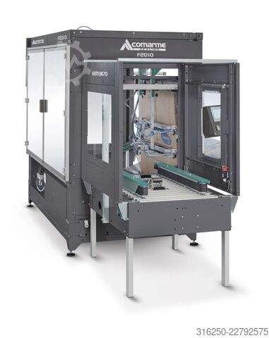 Kartonrejsningsmaskine Comarme Autom. Kartonaufrichter F2010 + GEM B670