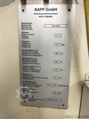 Mašina za dresiranje brusnih točkova Kapp CS 200 CNC