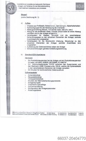Kompletna kaljenje linija Bell peći SOLO 207FG-60/70