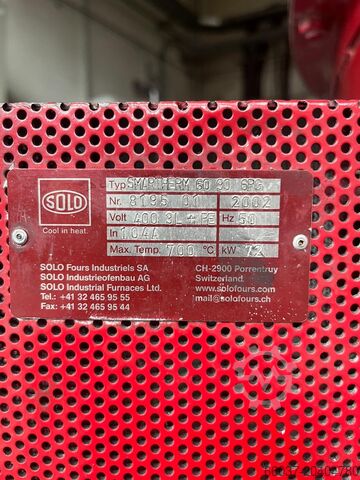 Gas nitriranje peć SOLO SMARTHERM 60 90 6PG