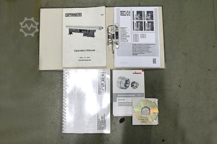 CNC svarv- och fräscenter SPINNER TD 42 Triplex