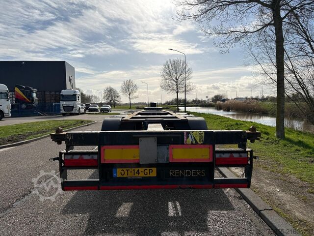 Container transport Renders 3AFCST08 Multichassis / Extendable / SAF Axles ...