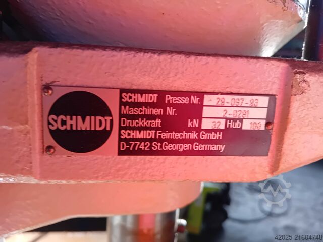 Pneumatic press SCHMIDT 