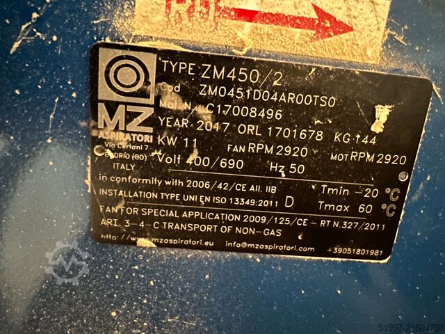 Bag filter Nestro NSF 6/4-2000