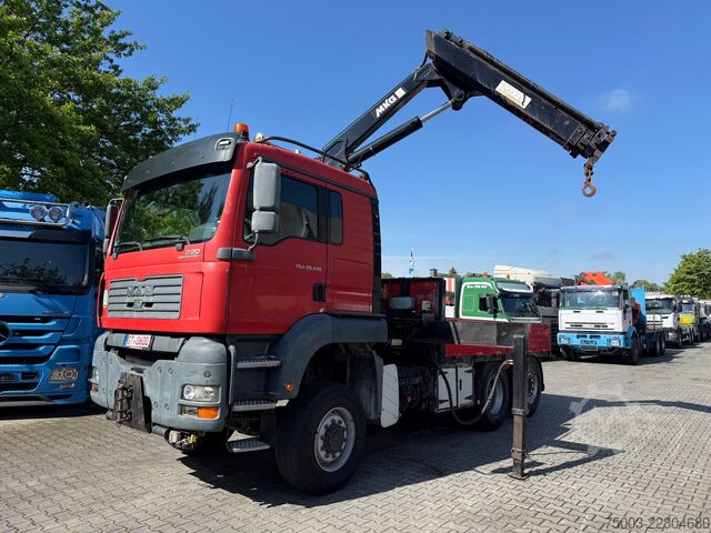 Jeřáb na nákladním automobilu MAN TGA 28.430 6X4-4 Kran MKG 201 a3