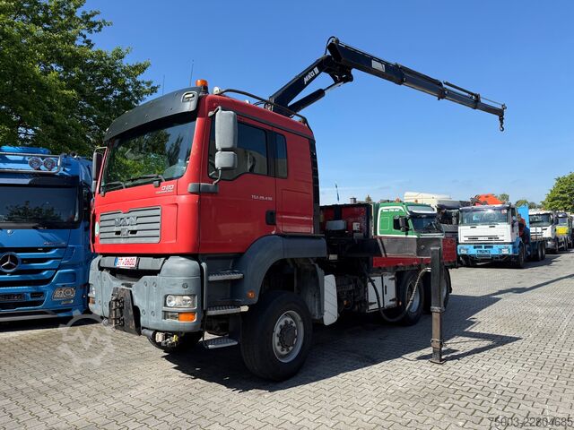 Jeřáb na nákladním automobilu MAN TGA 28.430 6X4-4 Kran MKG 201 a3