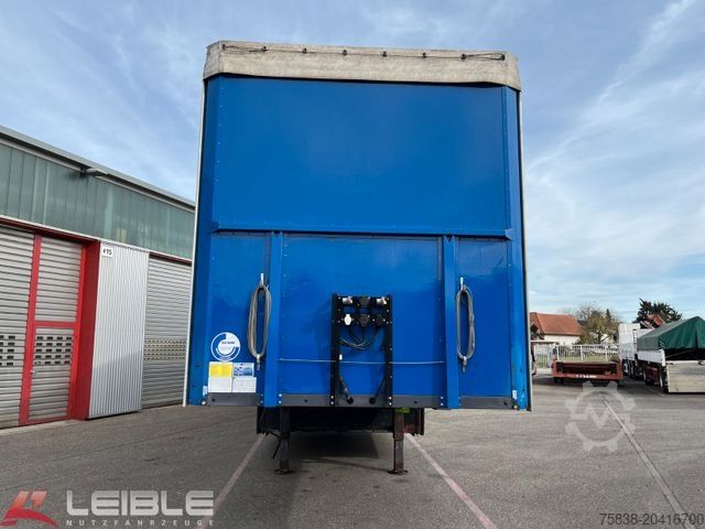 Nyitott ponyvás félpótkocsi BERGER SAPL 24LTN*Tautliner*SAF*Lift*Pal.-Kasten*