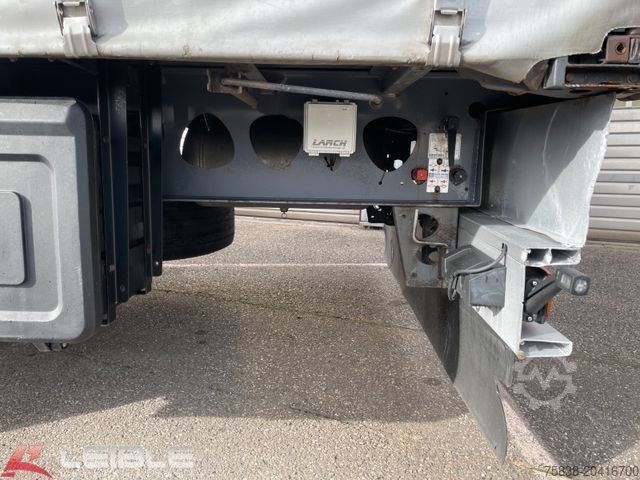 Nyitott ponyvás félpótkocsi BERGER SAPL 24LTN*Tautliner*SAF*Lift*Pal.-Kasten*