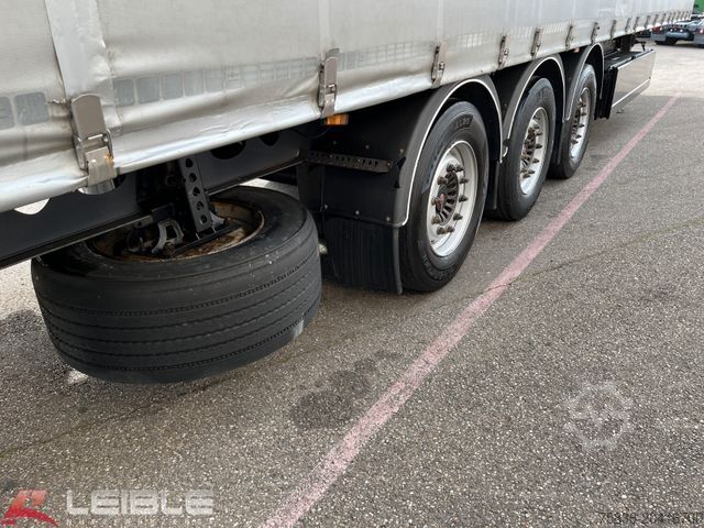 Nyitott ponyvás félpótkocsi BERGER SAPL 24LTN*Tautliner*SAF*Lift*Pal.-Kasten*