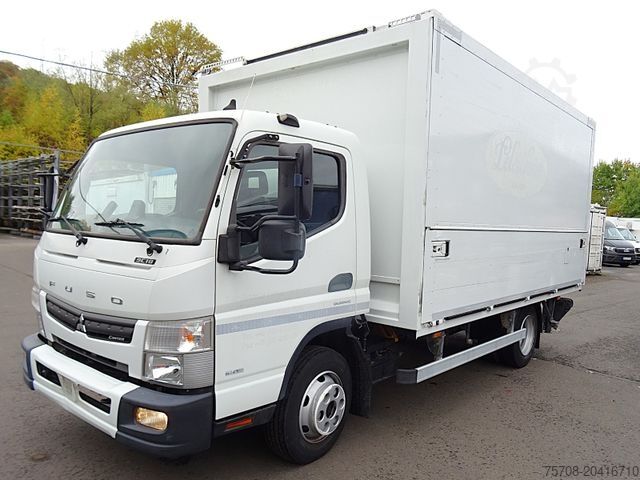 Drankenwagen MITSUBISHI Fuso 9 C 18*4,2 m Schenkwand*1,5 to LBW*2x AHK