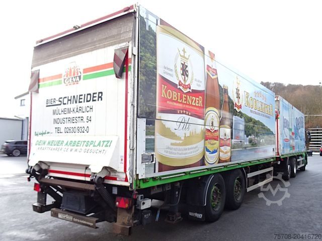 LKW mit Getränkeaufbau IVECO 260 S 42*kpl. Zug*2x LBW*Lift/Lenk*Ret.*38 Pal.