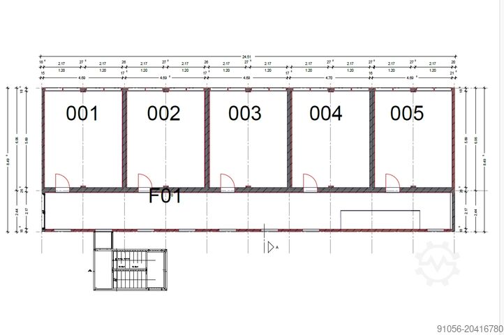 Pojemnik mieszkalny Baujstellenconjtainer Anlage Unterkünf MJodurazell