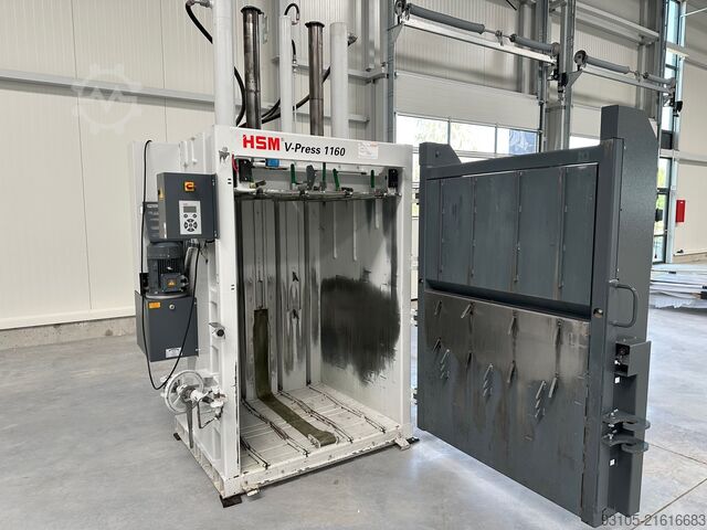 Verticale balenpersen HSM V-Press 1160 HSM V-Press 1160 Plus