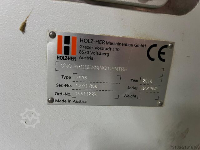 Centro de mecanizado HOLZ-HER DYNESTIC 7535