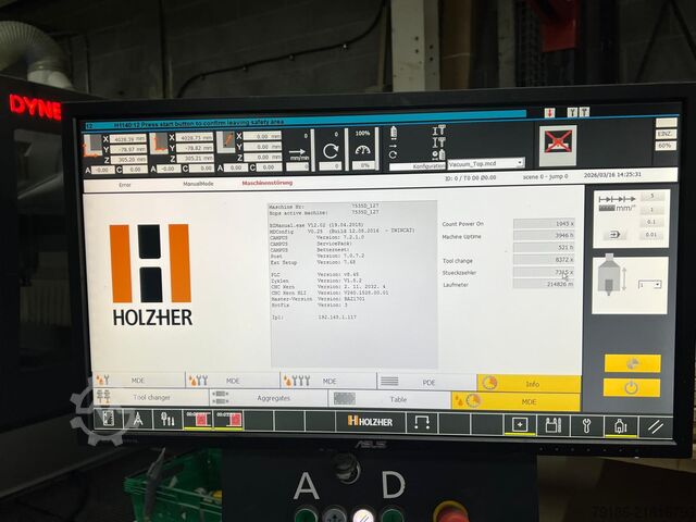 Centro de mecanizado HOLZ-HER DYNESTIC 7535