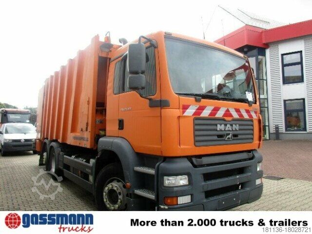 Szemetesautó MAN TGA 26.350/400 6x2-2BL FAUN POWER PRESS 524, OHNE