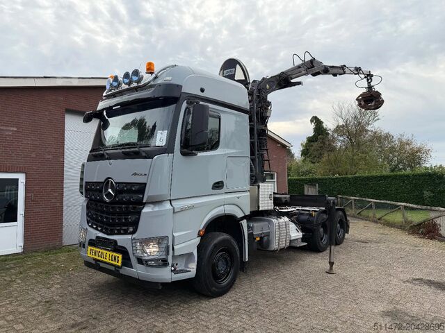 Vrachtwagen met kraan Mercedes-Benz Arocs 3363 / 6x4 / Epsilon 24 T/M Z Kraan / Euro6