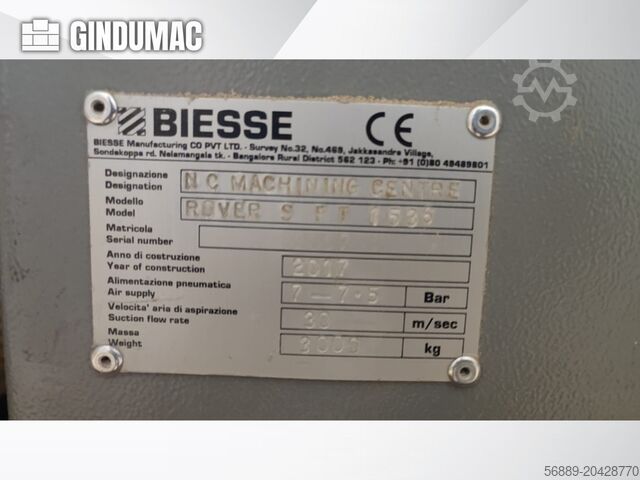 CNC-Drvo obradni centar BIESSE Rover S FT 1536