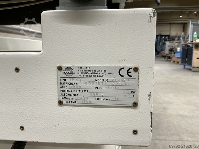 Dobbelt geringssav SML IP 40 venere