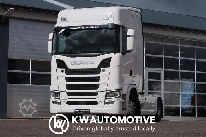 MTS standard Scania S500 NGS RETARDER/ 2X TANK/ PARK CLIMA/ ACC